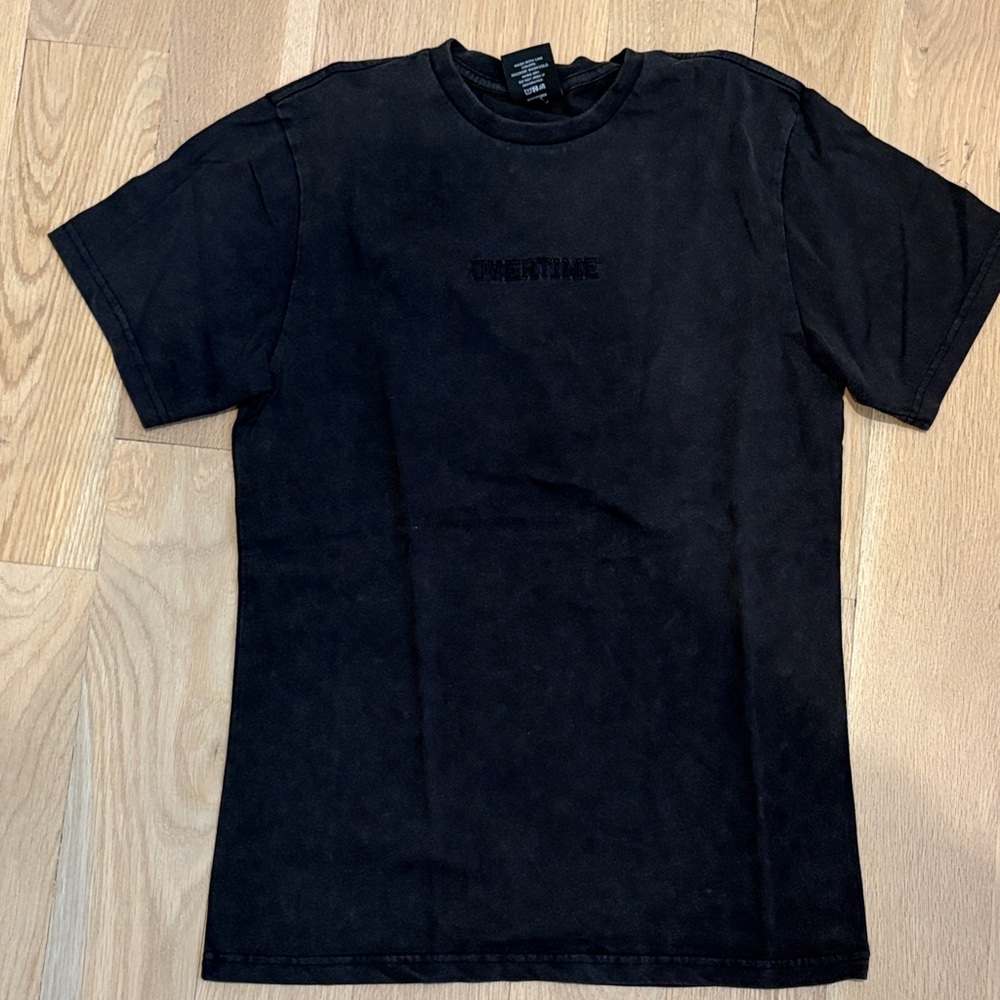 Overtime Black Short Sleeve Men's Tee